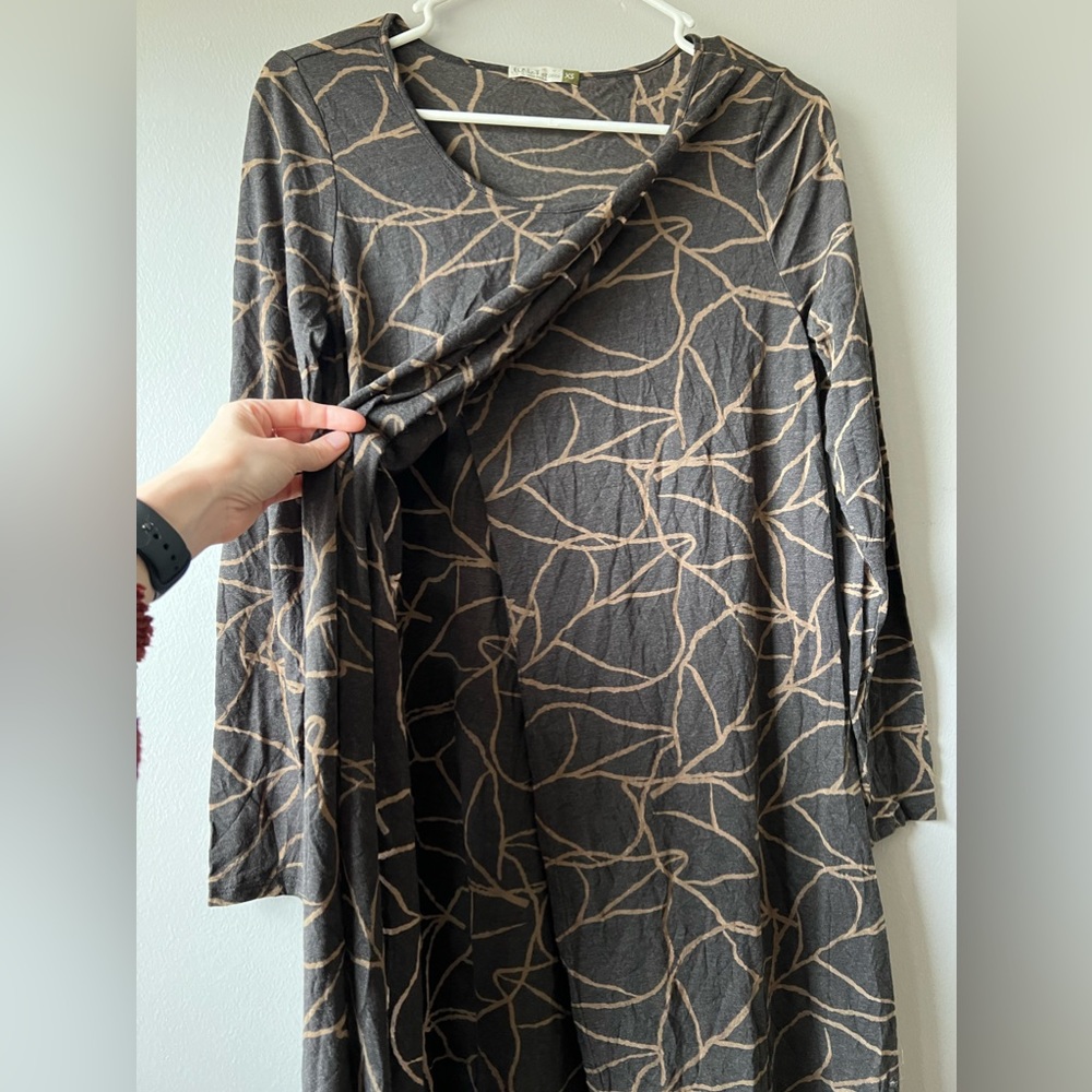 Chalet et ceci - tunic/ dress cover - open in front